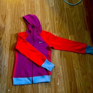 Nike therma fit purple/ orange women's S